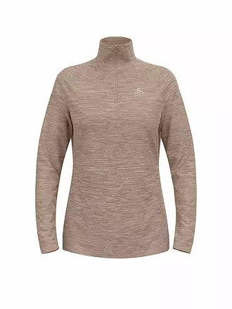 ODLO | Damen Unterzieh Zipshirt Run Easy Mid Layer | 